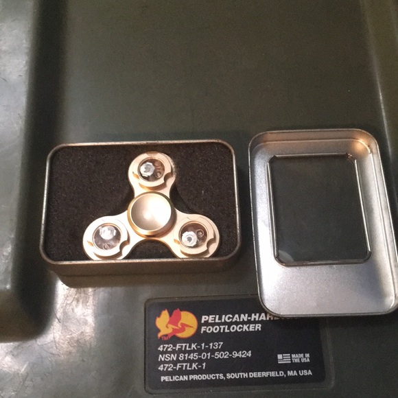 off Other “Gold” fid spinner from Monroe s closet on Poshmark